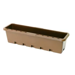 GreenLife Blumen- und Kräuterbox terrabraun, 5 Stück