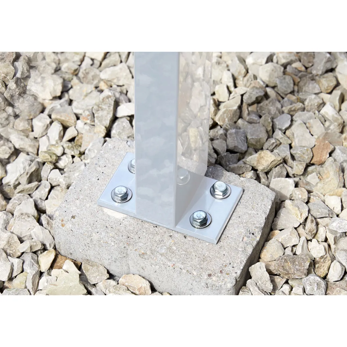 gutta Terrassenüberdachung Standard weiß 426 x 406 cm