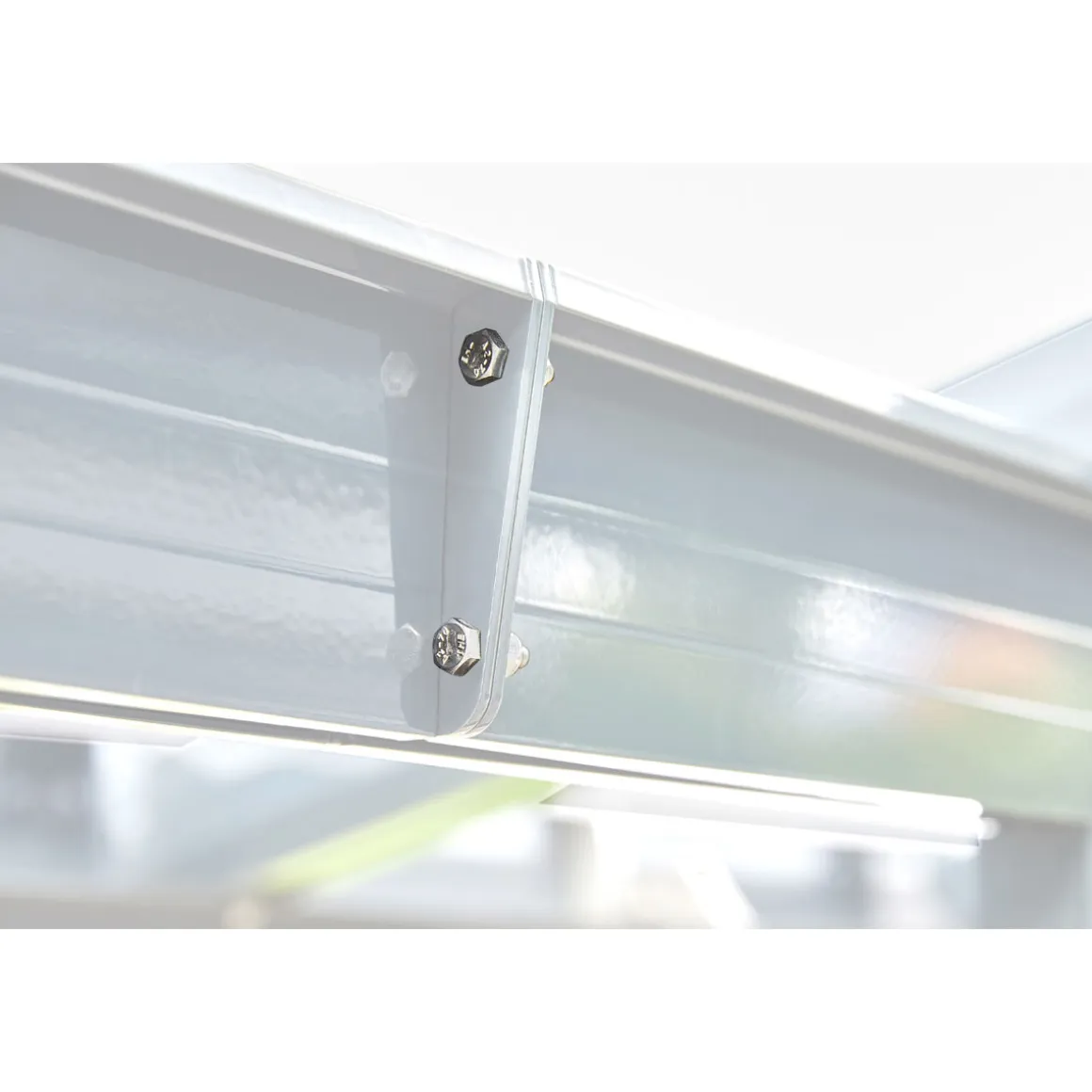 gutta Terrassenüberdachung Standard weiß 426 x 406 cm