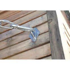 Halte-Öse Edelstahl rostfrei