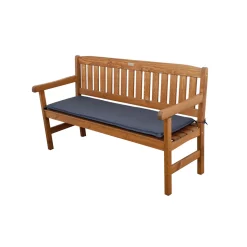 Haveson Bankauflage 120 x 45 x 4 cm anthrazit