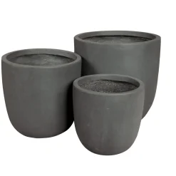 Haveson Blumentopf Granite Durchmesser 28 x 27 cm