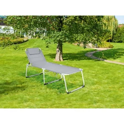 Haveson Dreibeinliege Klappliege mit gepolsterter Liegefläche