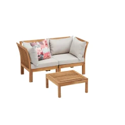 Haveson Eckteil Rhodos 60 x 71 x 71 cm