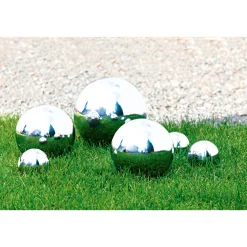 Haveson Edelstahlkugel Durchmesser 13,5 cm silber