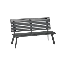 Haveson Gartenbank Halmstad anthrazit 150 x 89 x 63 cm