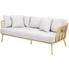 Haveson Gartensofa Elba inkl Kissen-Set