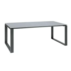 Haveson Gartentisch Madeira grau 210 x 75 x 100 cm