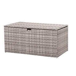 Haveson Kissenbox Bardolino grau meliert 145 x 80 x 70 cm