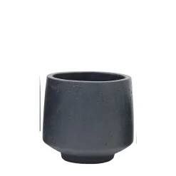 Haveson Pflanztopf PORES anthrazit 32 x 32 x 29 cm