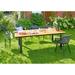 Haveson Schalensessel Velania schwarz