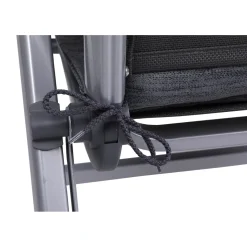 Haveson Sitzauflage Niederlehner 100x48x4cm anthrazit