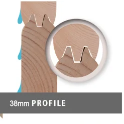 Karibu Gartenhaus Northeim 5 terragrau 40 mm mit Anbaudach