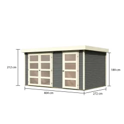 Karibu BBH Muehlentrup 2 terragrau