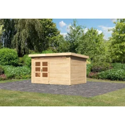 Karibu Gartenhaus Kandem 7 naturbelassen