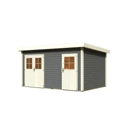 Karibu Gartenhaus Mattrup terragrau