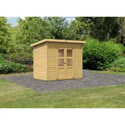 Karibu Gartenhaus Merseburg 6 naturbelassen