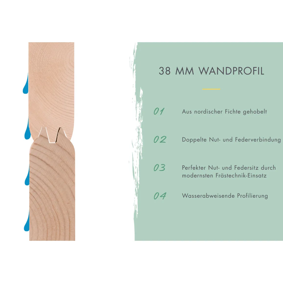 Karibu Gartenhaus Schoenbuch 1 terragrau