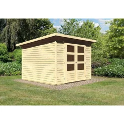 Karibu Gartenhaus Stockach 4 naturbelassen