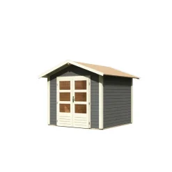 Karibu Gartenhaus Talkau 4 terragrau