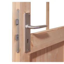 Karibu Gartenhaus Trittau 6 mit Tür Eco naturbelassen