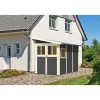 Karibu Gartenhaus Wandlitz 181 x 268 x 230 cm grau