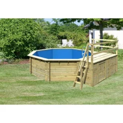 Karibu Pool 2 Variante C inkl Sonnenterrasse