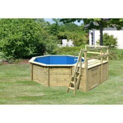 Karibu Pool 1 Variante C inkl Sonnenterrasse