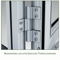 KGT Gewächshaus Rose III 7,5m² schwarz