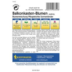 Kiepenkerl Balkonkastenblumen Pflegeleichte Sonnenkinder Profi-Line