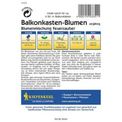 Kiepenkerl Balkonkastenblumen Feuerzauber Profi-Line