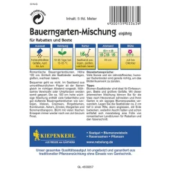Kiepenkerl Bauerngarten für Rabatten