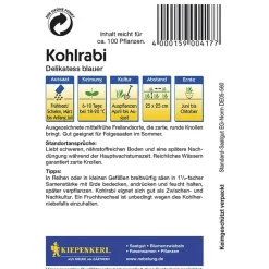 Kiepenkerl Kohlrabi Delikateß blauer