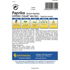 Kiepenkerl Paprika Tribelli Mini rot