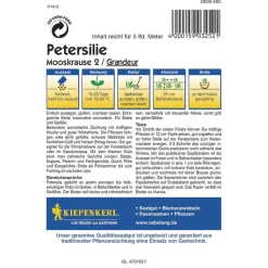 Kiepenkerl Petersilie Mooskrause 2 Grandeur - Saatband Profi-Line