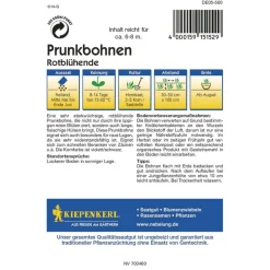 Kiepenkerl Prunkbohnen Rotblühende
