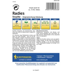 Kiepenkerl Radieschen Stoplite Profi-Line