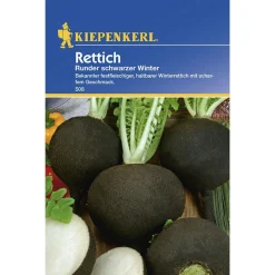 Kiepenkerl Rettich runder schwarzer Winter