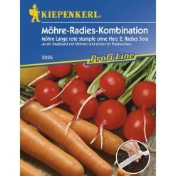 Kiepenkerl Saatband/Kombination Radieschen Möhren o Herz 2