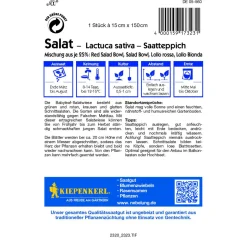 Kiepenkerl Salat Fitness Mix Saatteppich