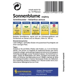 Kiepenkerl Sonnenblume Schnittwunder