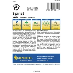 Kiepenkerl Spinat Lazio F1 Profi-Line