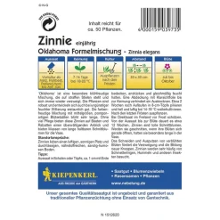 Kiepenkerl Zinnien Oklahoma-Formelmix Profi-Line