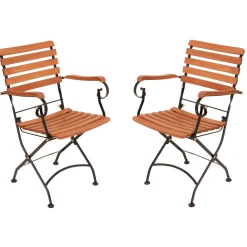 Klapparmstuhl Wien 2er Set