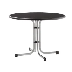 Klapptisch  Durchmesser 100 cm graphit