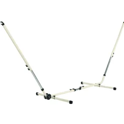 La Siesta Hängemattengestell Mediterraneo Creme für Einzel oder Doppelhängematte Pulverbeschichtetes Stahl