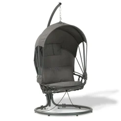 Leco Hängeschaukel mit gemütlichen Polstern und integriertem Sonnendach