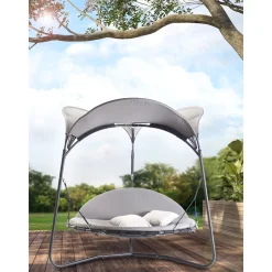 Leco Luxusschaukelbett Mareike Gartenschaukel