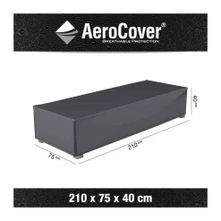 Liegenhülle AeroCover 210 x 75 x 40 cm atmungsaktiv