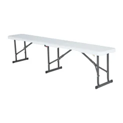 Lifetime Bank mit Klappfunktion 29,2x182,8x42,1cm Weiß